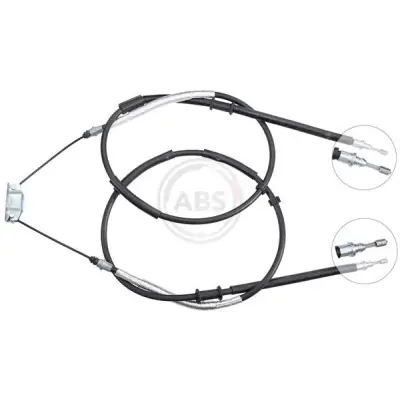 De Moda Cable de accionamiento, freno de estacionamiento A.B.S. K10155